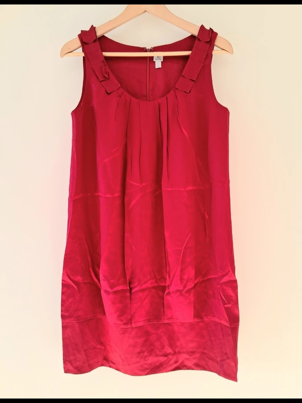 100% Silk Lantern Dress Sz M